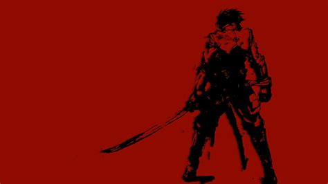 HD Wallpaper Red Male Anime Character Drifters Toyohisa Shimazu Night Indoors Wallpaper Flare