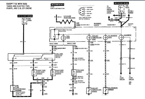 Ford truck wire color and gauge chart. DIAGRAM Wiring Diagram For 1985 Ford F250 FULL Version HD Quality Ford F250 - BLANKDIAGRAMS ...