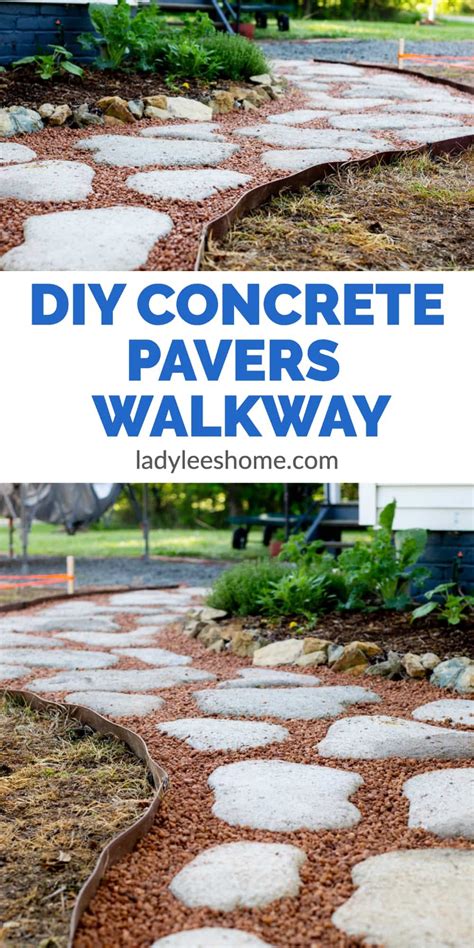 Diy Concrete Pavers An Affordable Walkway Artofit