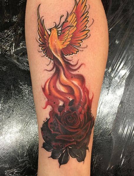 Phoenix And Lotus Flower Tattoo Meaning Best Flower Site