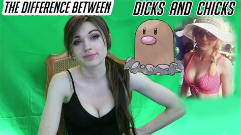 The Difference Between Dicks And Chicks Youtube