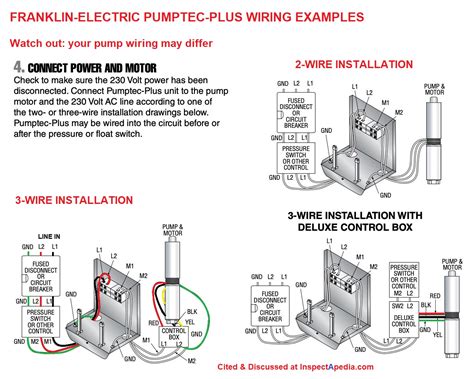 How To Wire A 220 Submersible Water Pump Wiring Flow Line