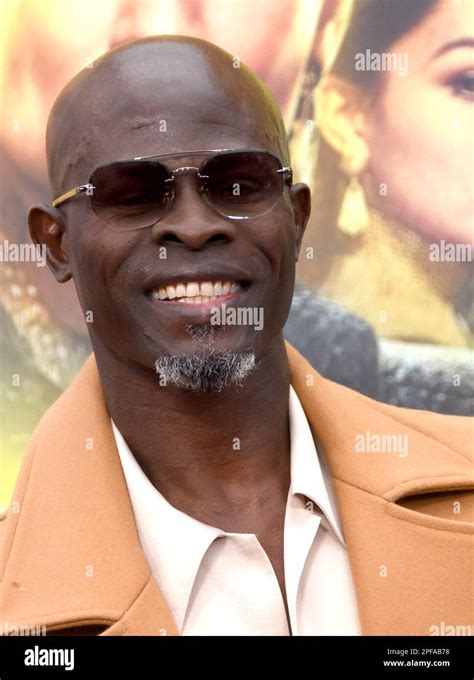 Los Angeles California Usa 14th March 2023 Actor Djimon Hounsou