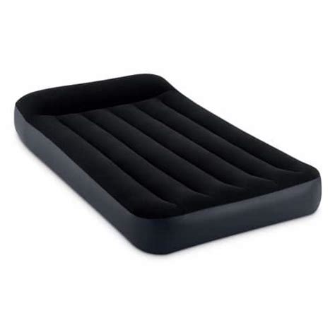 Intex Dura Pillow Rest Classic Blow Up Mattress Air Bed With Built In Pump Twin 1 Piece