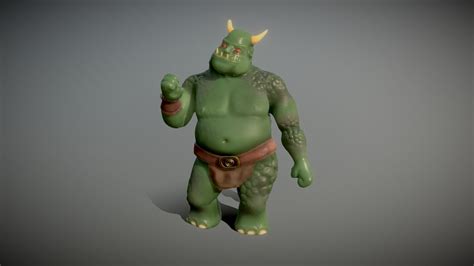 Oberon The Orc 3d Model By Oddphish3d 06f83e9 Sketchfab