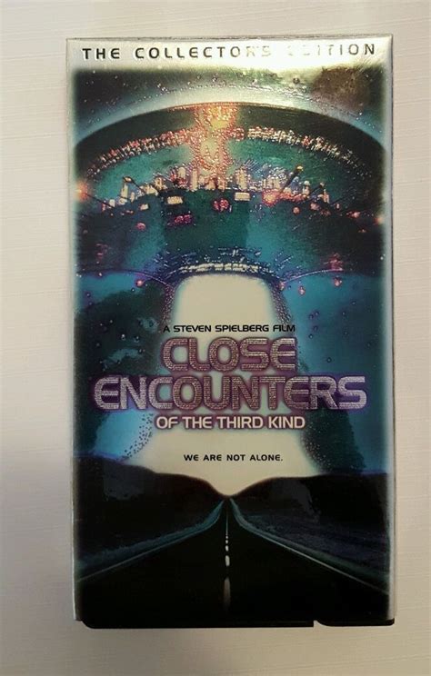 Close Encounters Of The Third Kind VHS 1998 Closed Captioned For