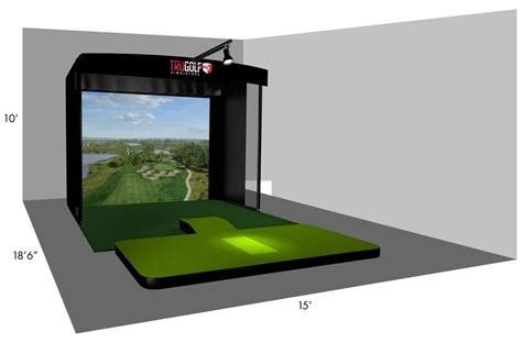 Trugolf Vista 10 C Series Golf Simulator Golf Simulators Golf