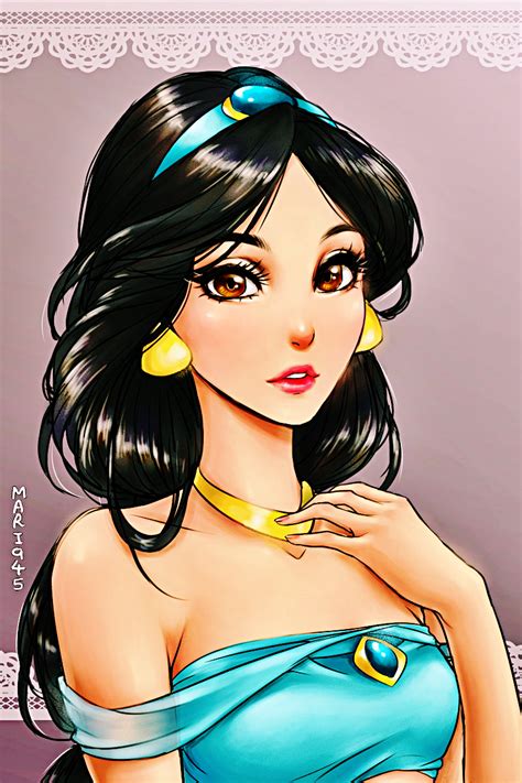Walt Disney Fan Art Princess Jasmine Walt Disney Characters Fan Art