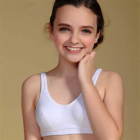 Cotton Soft Teenage Girls Underwear Bras Sports Kids Puberty Girl Bra