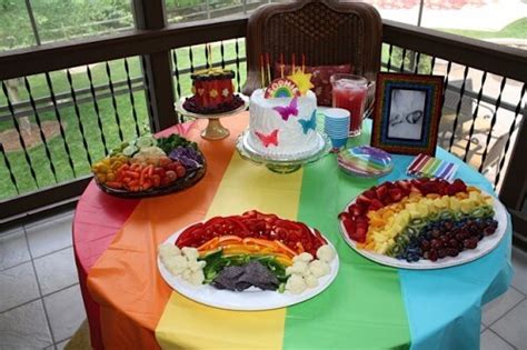 A Naturally Colored Rainbow Party 100 Days Of Real Food