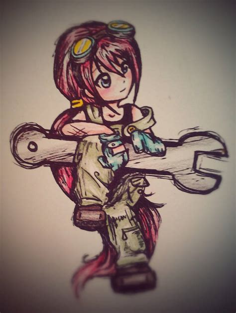 Steampunk Chibi Girl By Selenia714 On Deviantart