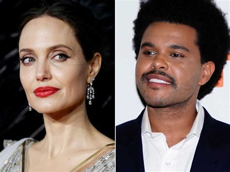 Angelina Jolie And The Weeknd Attend The Same Concert Fuelling Romance