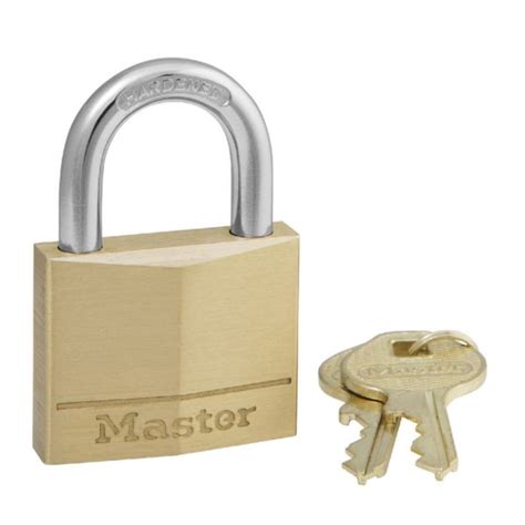 Master Lock Brass Padlock 40 X 22mm Home Timber And Hardware