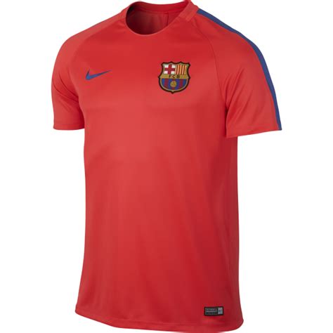 Nike Barcelona Mens Training Jersey In Crimson Excell Sports Uk