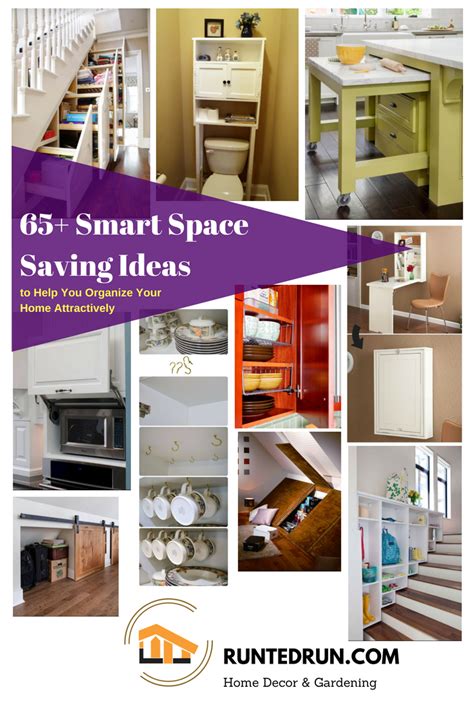 65 Smart Space Saving Ideas To Help You Organize Your Home