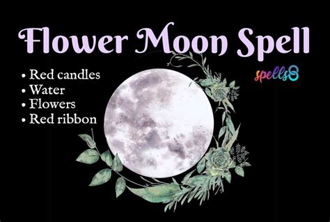 Full Flower Moon Spell And Ritual May Spells8