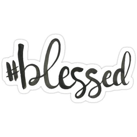 Blessed Stickers By Cfinkdoescrafts Redbubble
