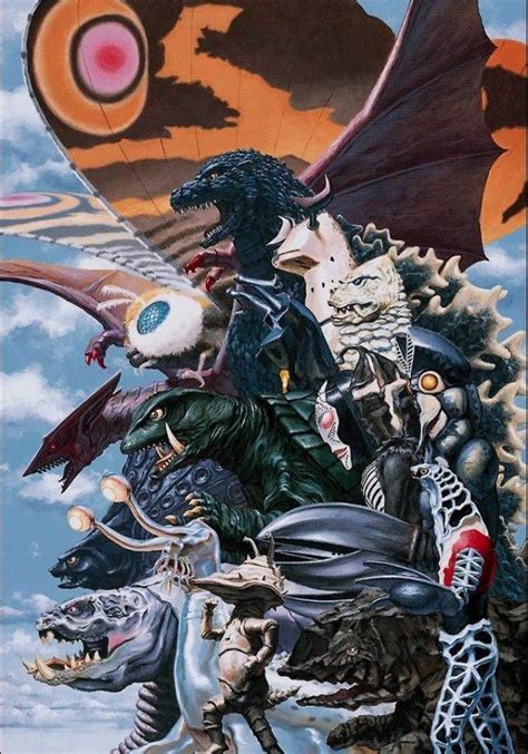 Godzilla And Gamera Kaiju Kings