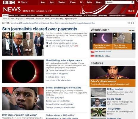 Bbc News Switches Pc Users To Responsive Site Bbc News