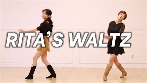 Ritas Waltz Line Dance Demo And Count Youtube