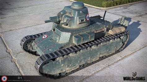 Renault D1 Танки с World Of Tanks