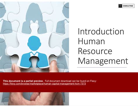 Ppt Human Capital Management Hcm 161 Slide Ppt Powerpoint