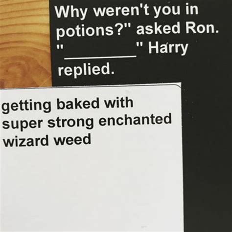 Check spelling or type a new query. Harry Potter Version Of "Cards Against Humanity" Exists, And It's What Every ADULT Muggle Needs ...