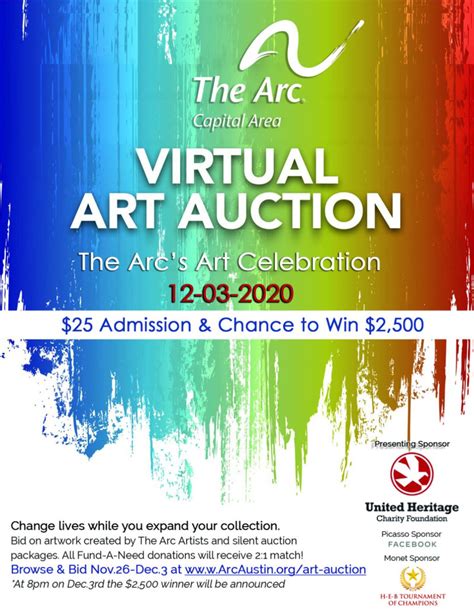 A Virtual Art Auction The Arcs Art Celebration In Austin At