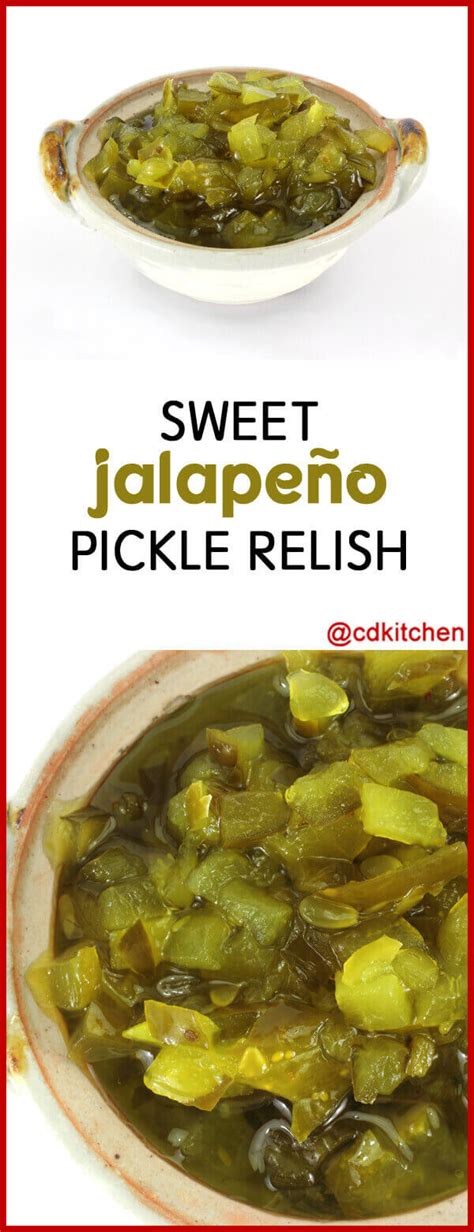 Sweet Jalapeno Pickle Relish Recipe