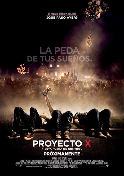 Cine Proyecto X Project X Fiesta Fuera De Control Poster Oficial