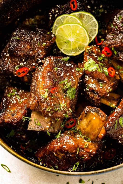 Korean Oven Braised Short Ribs Video Oh Sweet Basil