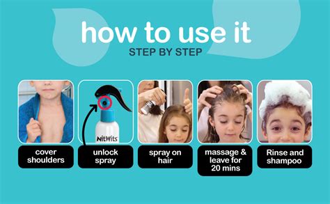 Nitwits All In One Head Lice Treatment Spray Kills Nits And Eggs