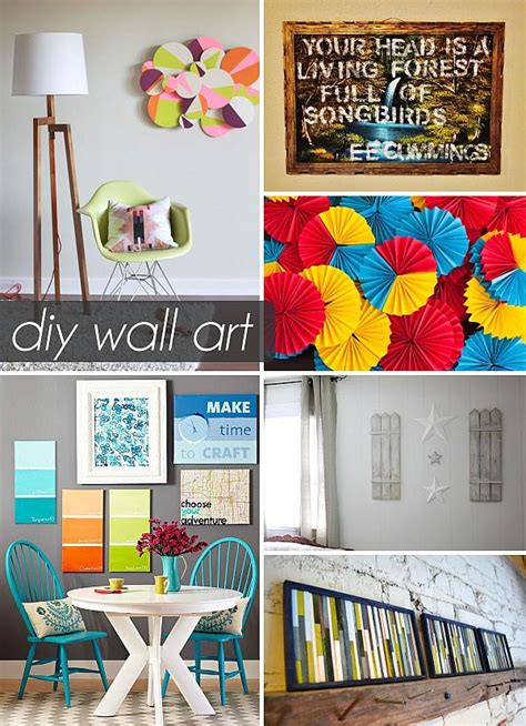 Wall Decor Ideas Craft Home Decorating Craft Ideas The Art Of Images