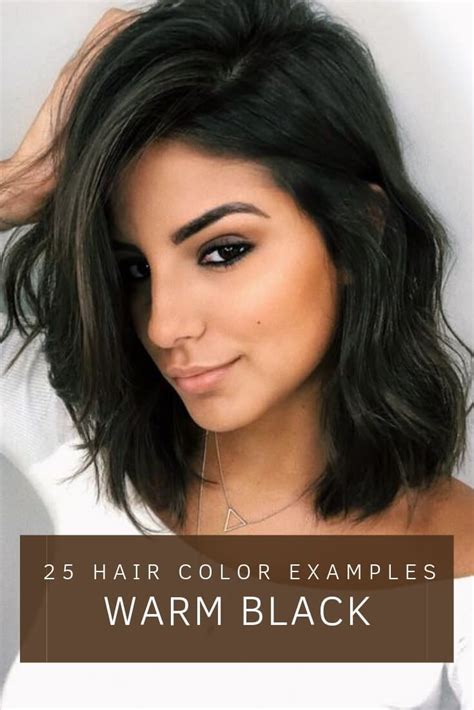 25 Best Warm Black Hair Color Examples You Can Find Hair Color For