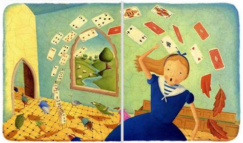 Alison Jay Lewis Carroll Alice In Wonderland Illustrations Alices