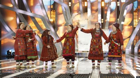 Singing Russian Grannies Go To Eurovision