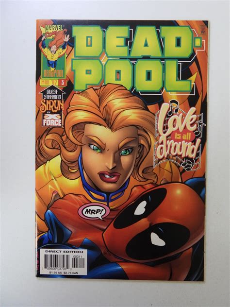 Deadpool 3 1997 Nm Condition Comic Books Modern Age Marvel
