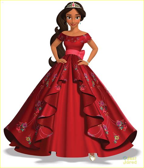 Disneys New Princess Elena Of Avalor Gets Ruby Red Royal Gown See It