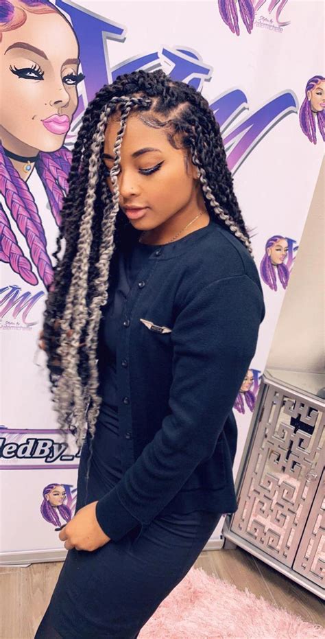 ‼️ Follow Swaybreezy For More ️ Boxbraidshairstyles In 2020 Twist