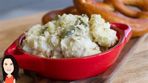 Gumbo potato salad generally has no eggs or pickles in it and is mostly mashed. Creamy German Potato Salad Recipe - (No Egg, no dairy, no ...