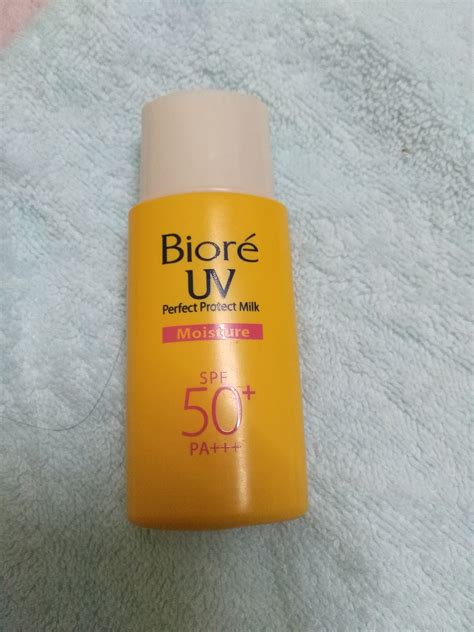 Biore uv perfect face milk review. Beauty: Biore UV Perfect Protect Milk Moisture Review