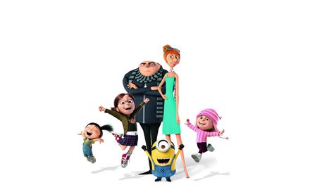 4k Gru Lucy Wilde Margo Agnes Edith And Minions Despicable Me 3 Movie 2017 3840x2160