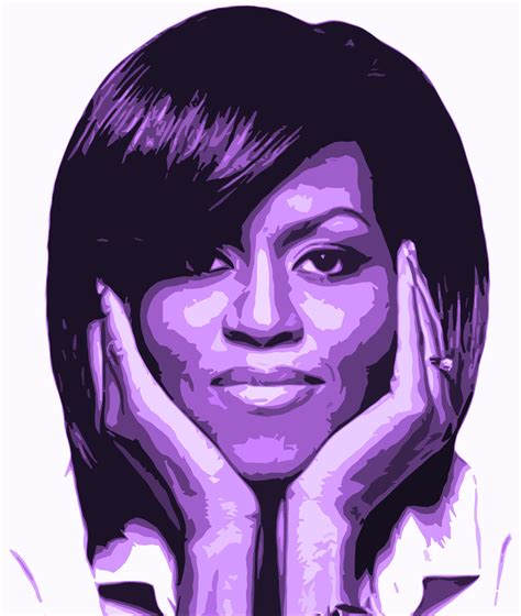 Michelle Obama... monochromatic portrait | Monochromatic paintings, Monochromatic art ...