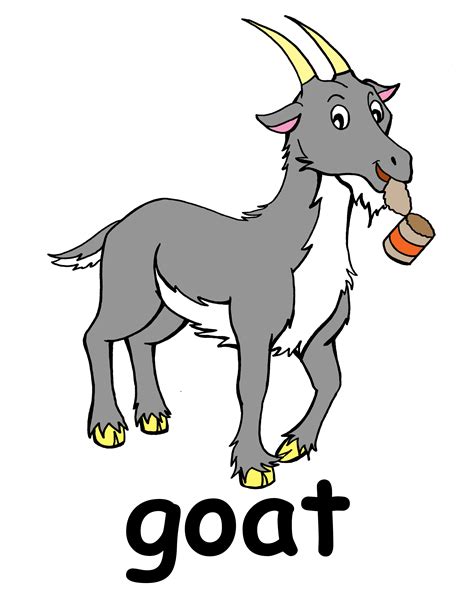 Free Goat Clipart Pictures Clipartix