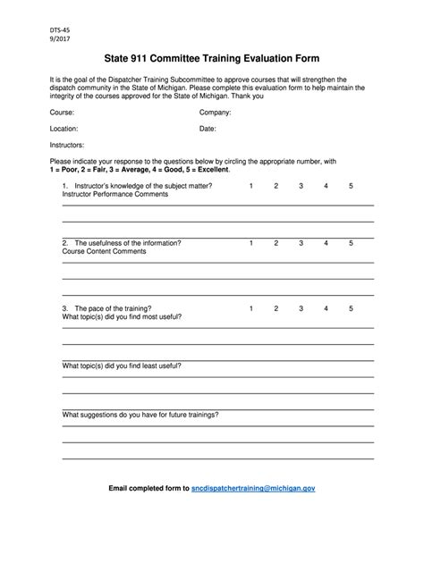 911 Evaluation Form Fill Out And Sign Printable Pdf Template