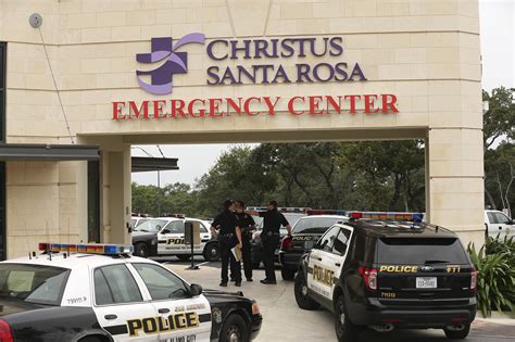 Officer Suspect Shot In Emergency Center Disturbance San Antonio
