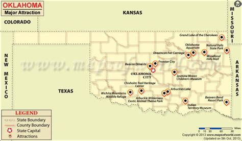 Travel Attractions In Oklahoma Places To Visit In Oklahoma