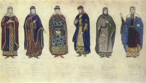History Medieval Costumes Art History Russian History
