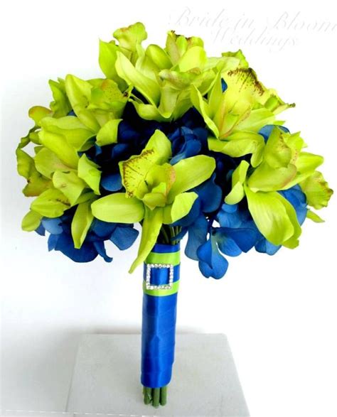 Ok, this one is for the flower lovers looking for wedding. Royal Blue And Lime Green | Blue and Green Wedding Theme ...