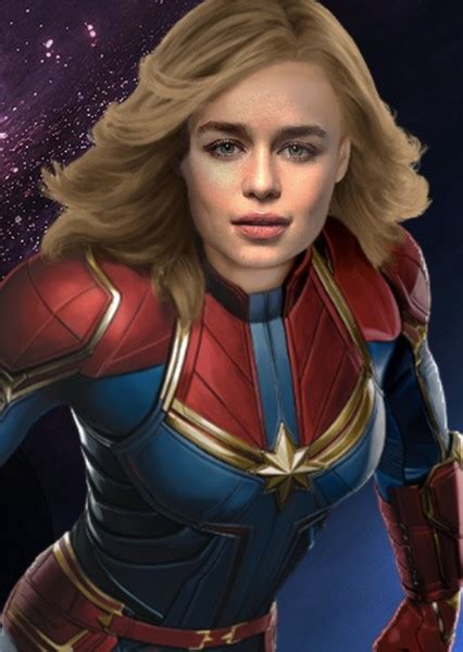 Fan Casting Emilia Clarke As Captain Marvel In The Ultimate Marvel And